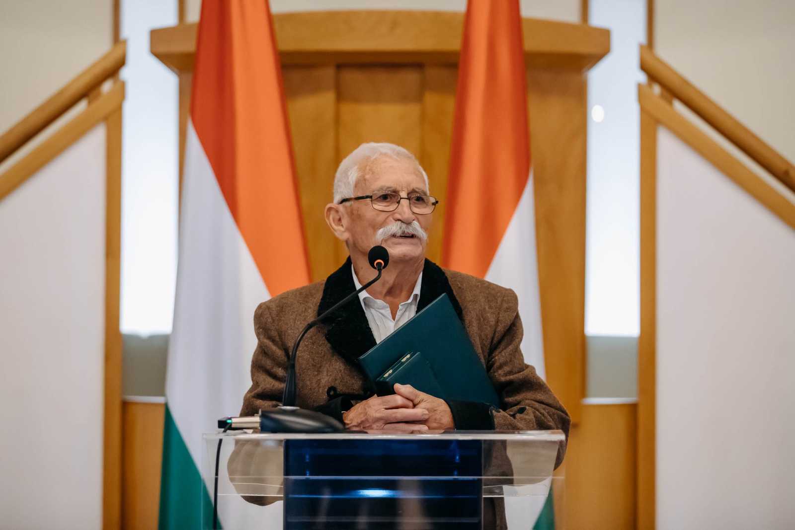 Balázs Antal is átvette a kitüntetést. | Fotó: Csulak Zoltán