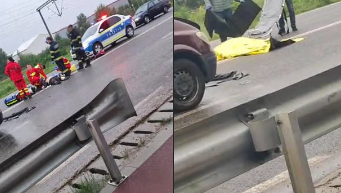 Szörnyű tragédia. | Fotó: Info Trafic 24/Facebook