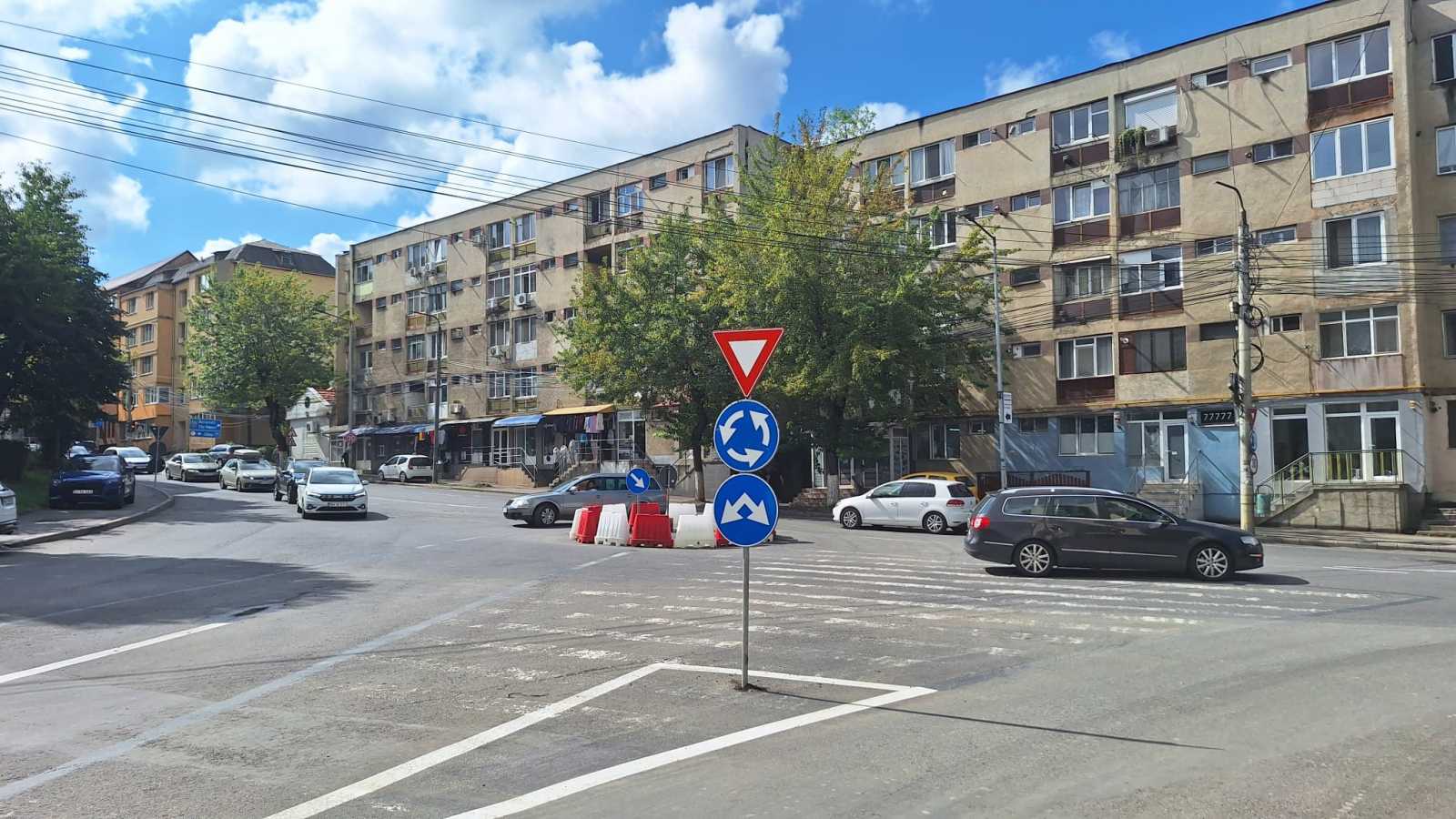 Új körforgalom könnyíti majd a közlekedést | Fotó: Kulcsár Mária