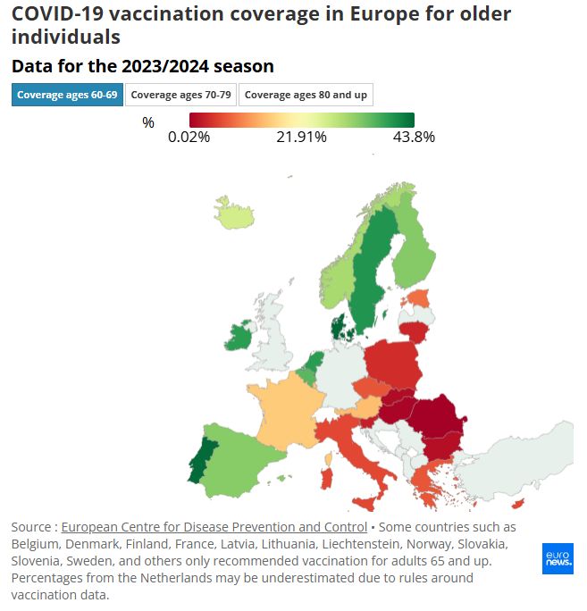 Helyzetkép tavalyelőttről. | Kép forrása: Euronews/Európai Betegségmegelőzési és Járványvédelmi Központ