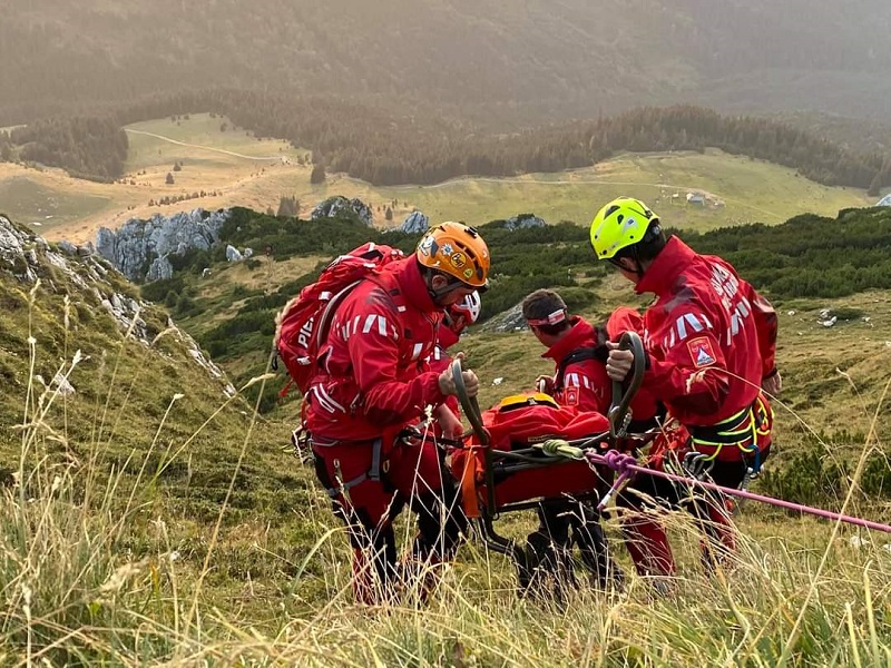 Sok menekültet a hegyimentők mentenek meg. | Fotó: Salvamont