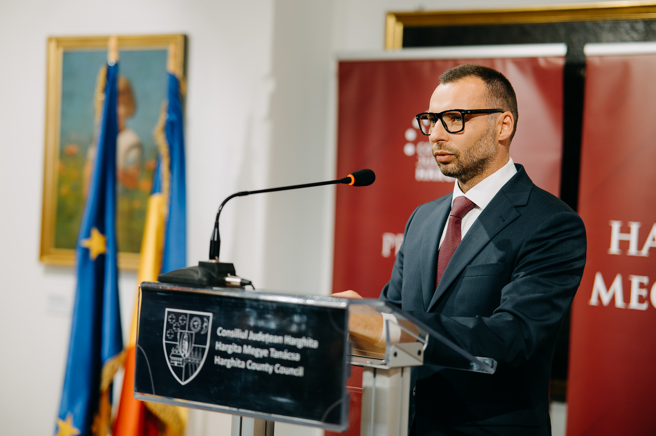 Komoly a helyzet. Erről beszélt hétfőn Bíró Barna Botond | Fotó: Archív / Hargita Megye Tanácsa