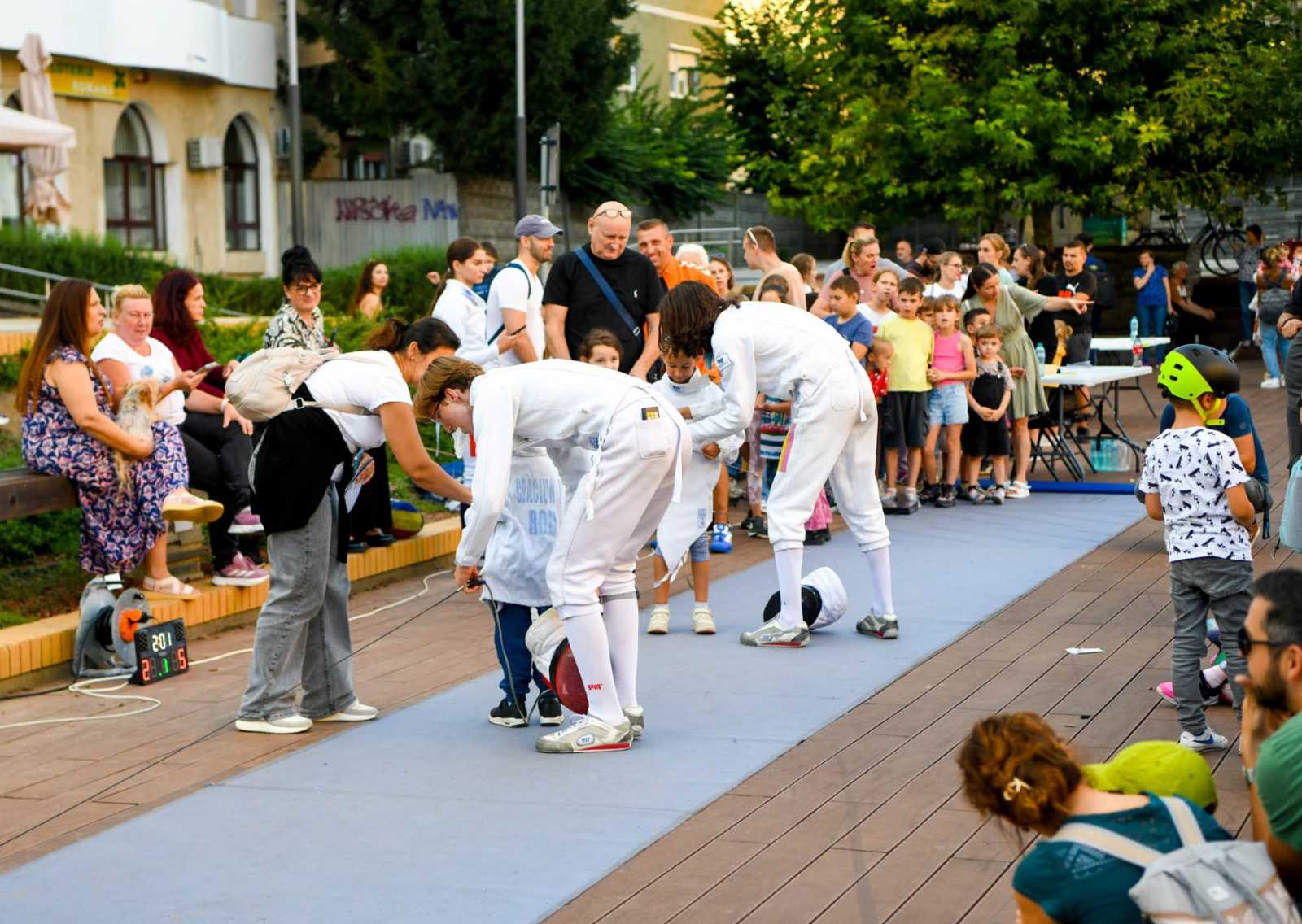 A vivók is bemutatkoztak a sportágválasztón | Fotó: Czinzel László