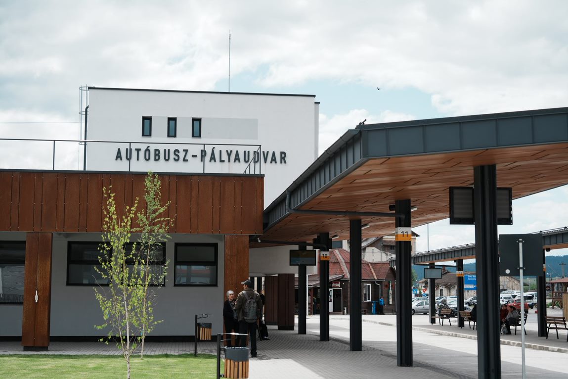 A buszpályaudvar felújítása fontos lépés volt | Fotó: Csíkszereda Városháza