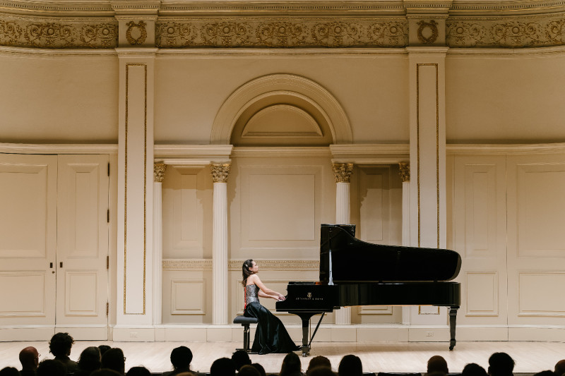 Polgár Éva szólóestjén a Carnegie Hallban | Fotó: Országút/Fadi Kheir