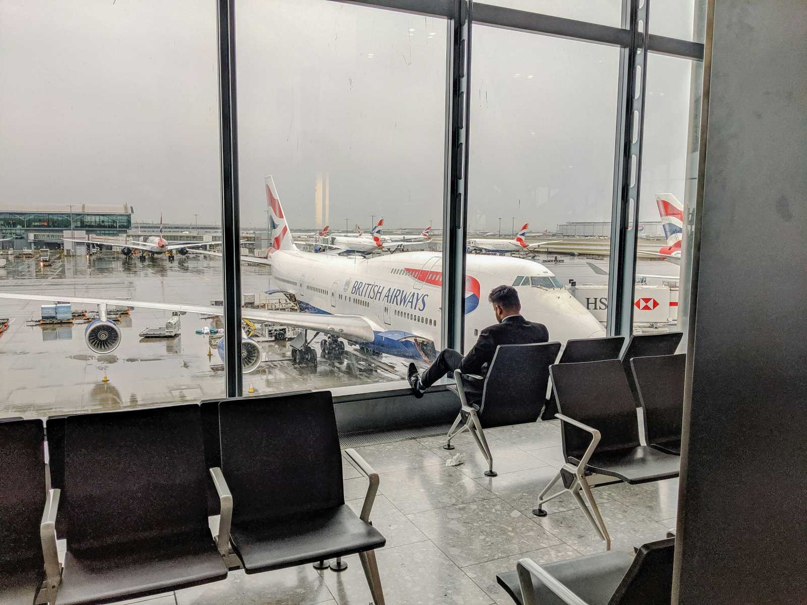 A Heathrow repülőtéren számos járat nem indult | Fotó: Unsplash