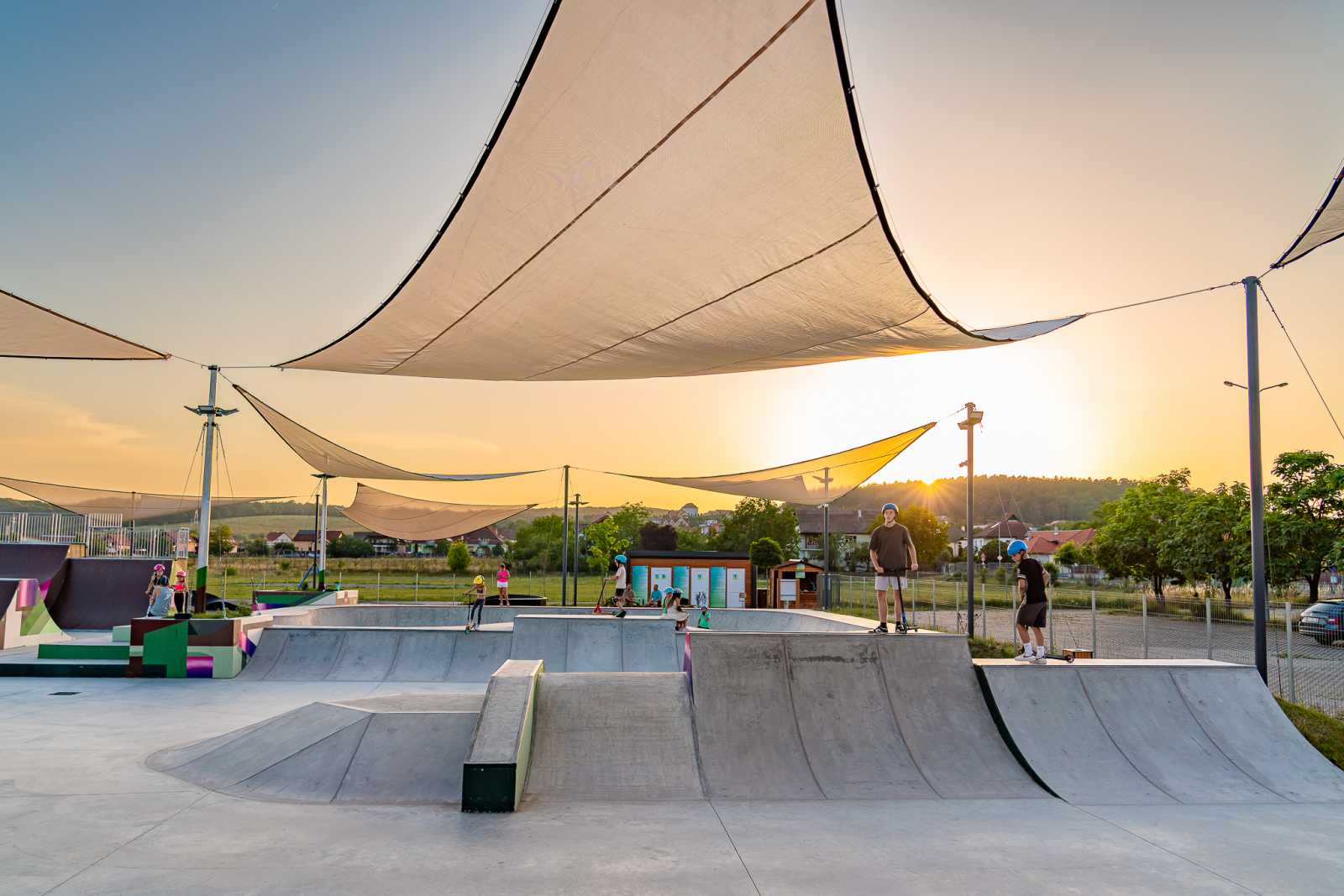 Skatepark is van Szentgyörgyön.