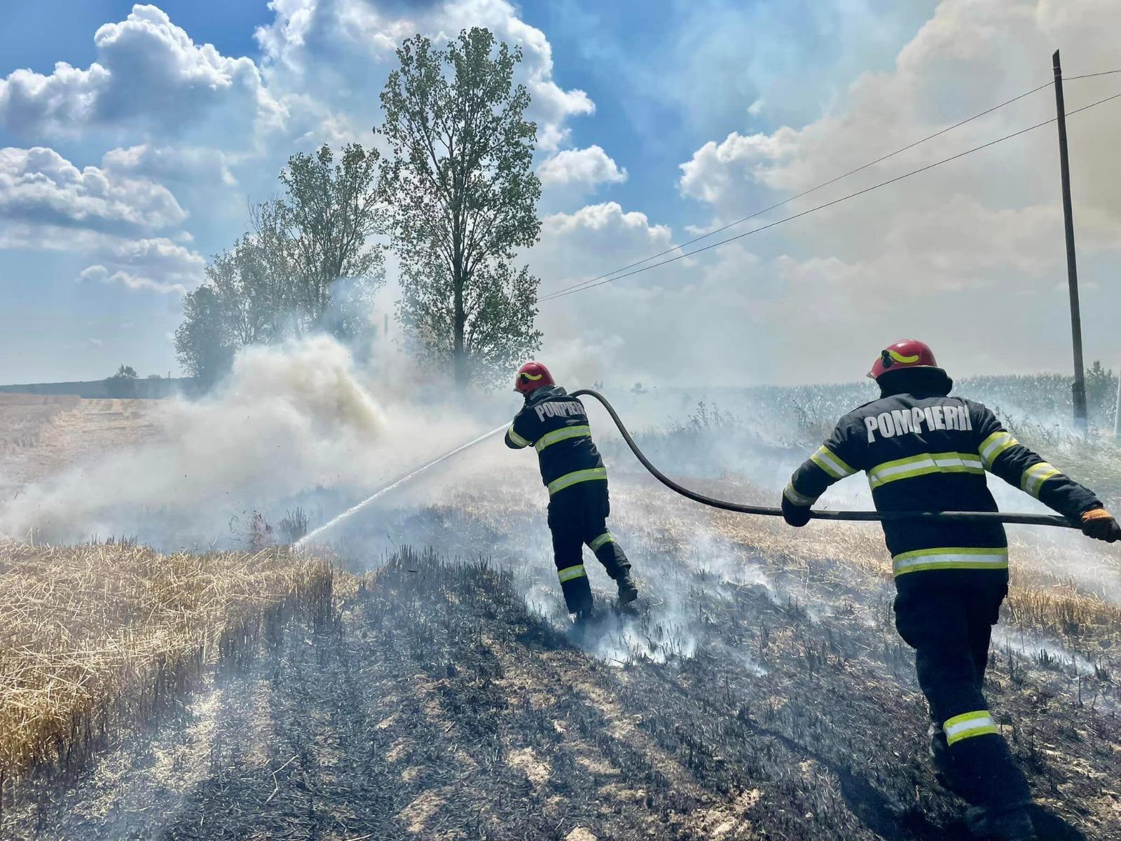A tűz néhány perc alatt több hektárnyi területet pusztíthat el. | Fotó forrása: IGSU/Facebook