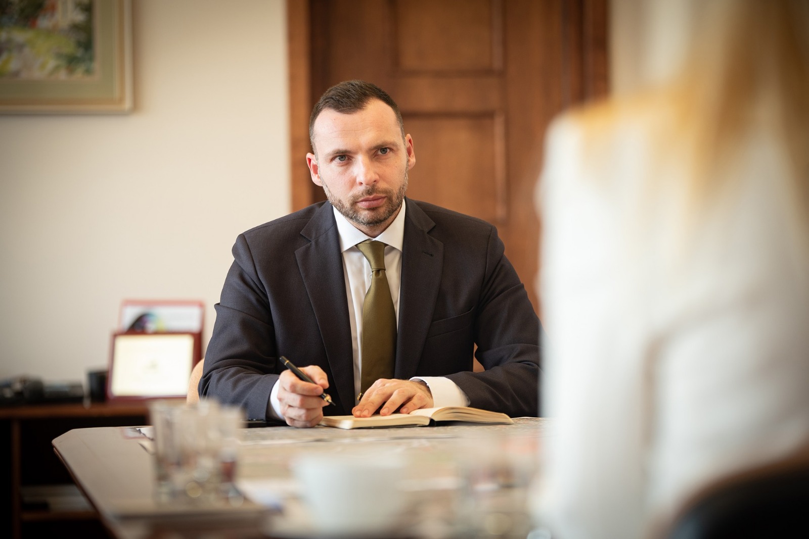 A közigazgatási reform jelent valódi megoldást - fejtette ki Bíró Barna Botond. | Fotók: Hargita Megye Tanácsa