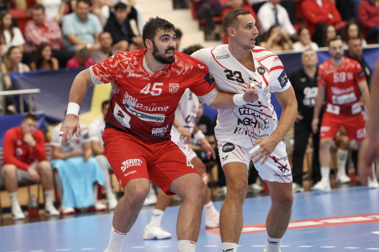 Nagyot küzdöttek. Háromgólos magyar diadal Bukarestben. | Fotó: Veszprém HC