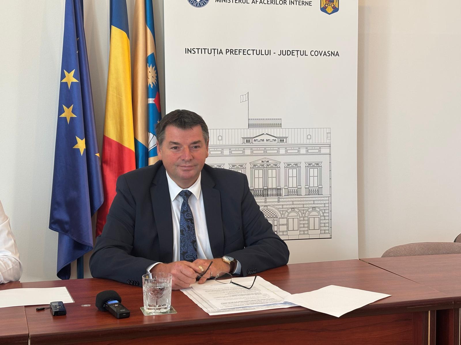 A prefektus hangsúlyozta, hogy minden településen másak a körülmények | Fotó: Kovács Zsolt