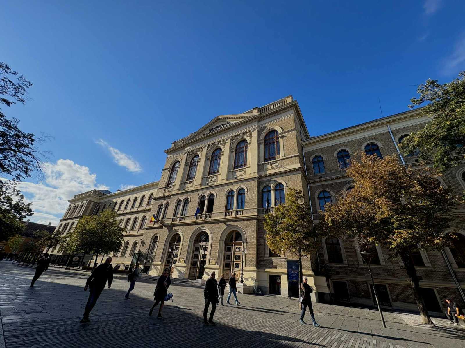 Megnyitották a tanévet a kolozsvári BBTE-n. A szerző felvétele