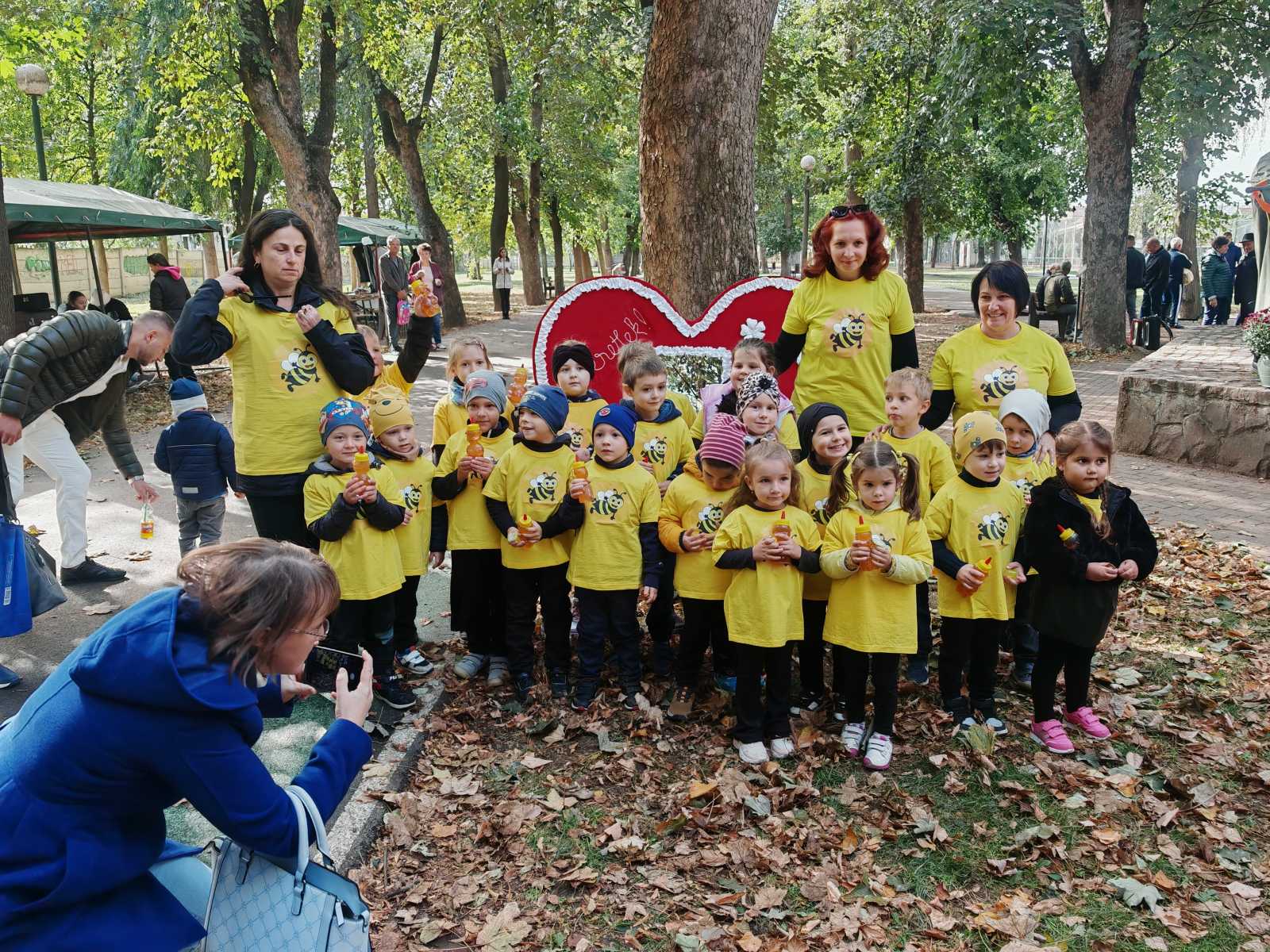 A gyerekek is megörvendeztették a Mézédes nap látogatóit