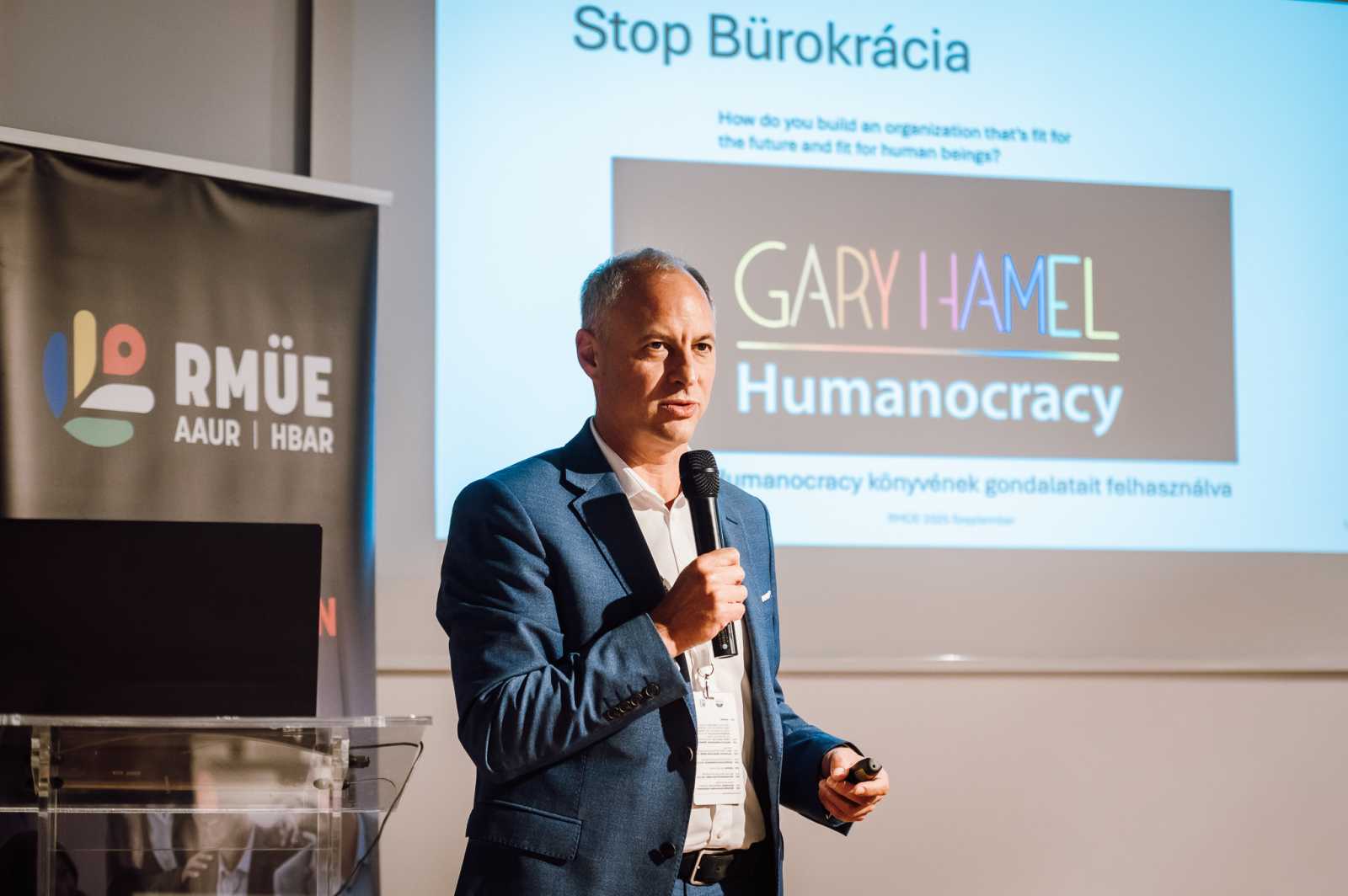 Nagy Károly a Romániai Magyar Közgazdász Társaság elnöke | Fotó: RMÜE Facebook oldala