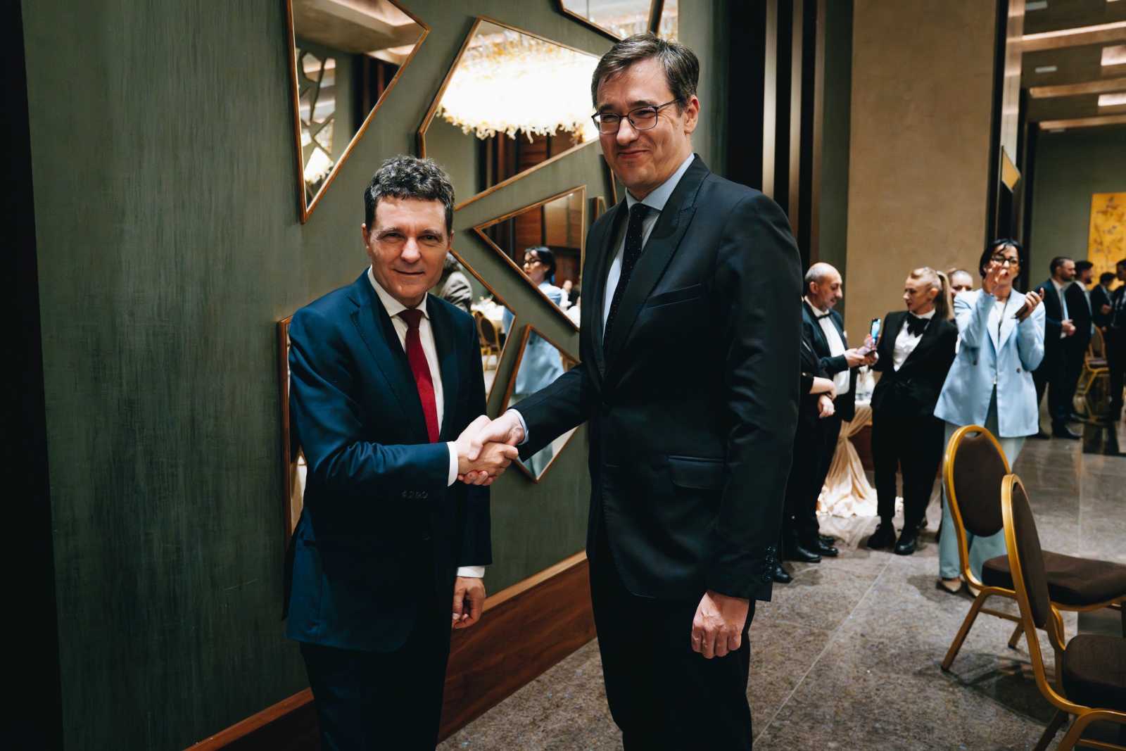 Nicușor Dannal is találkozott Karácsony Gergely Fotó: Karácsony Gergely Facebook oldala