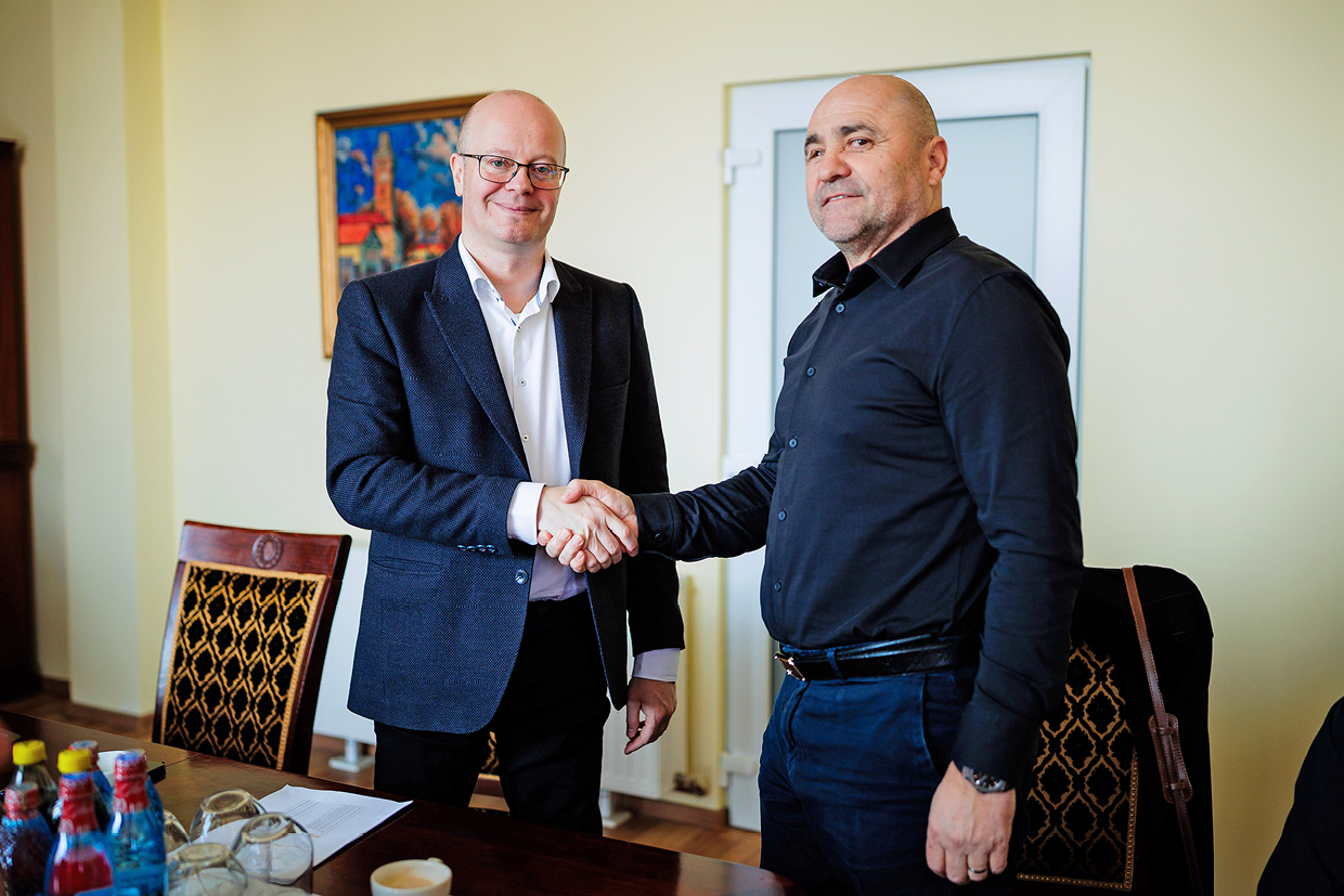 Kereskényi Gábor szerint ez a beruházás több mint egyszerű infrastruktúra-fejlesztés | Fotó: A szerző felvétele