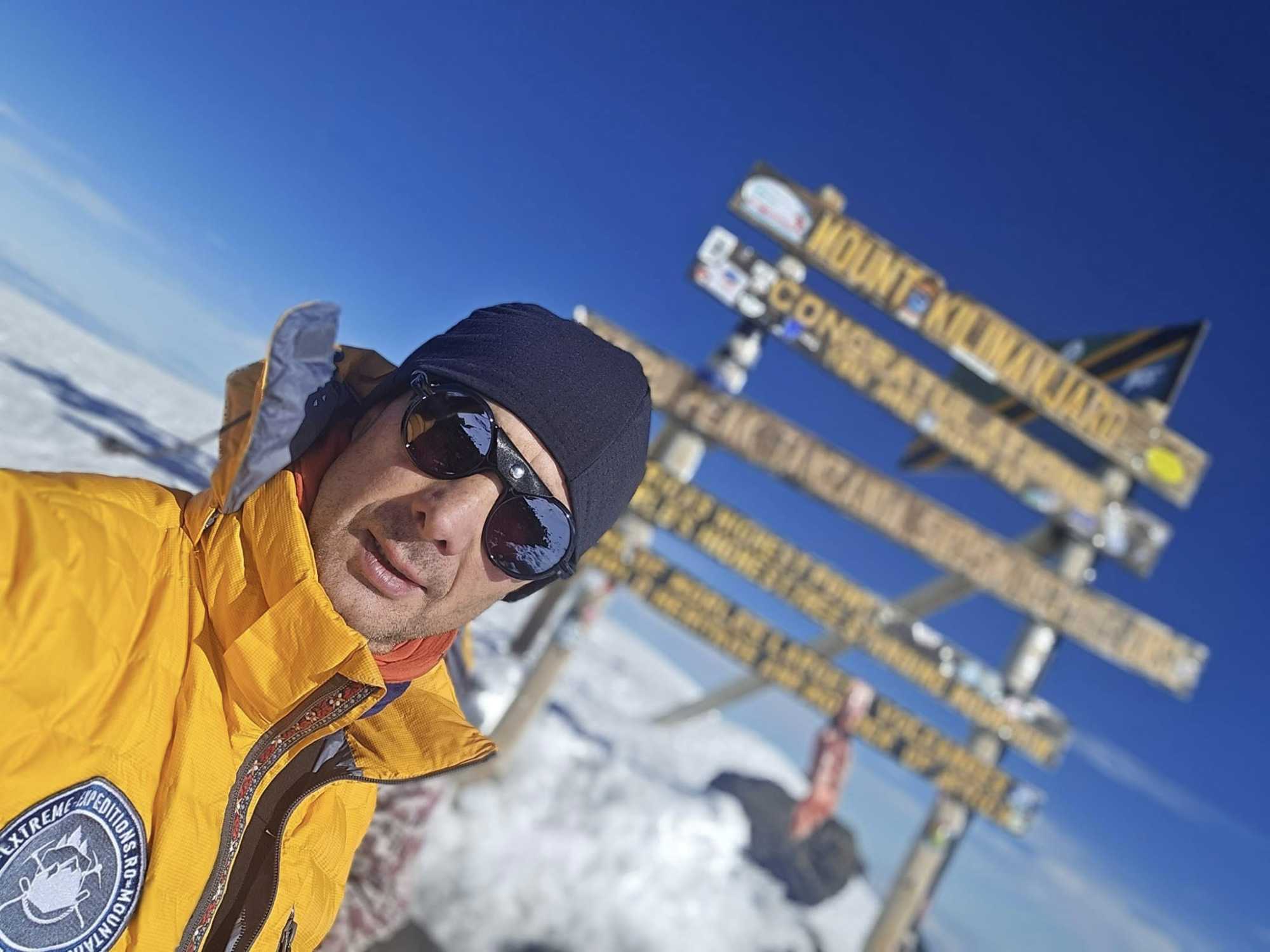 A Kilimandzsáró havát is taposhatta már.