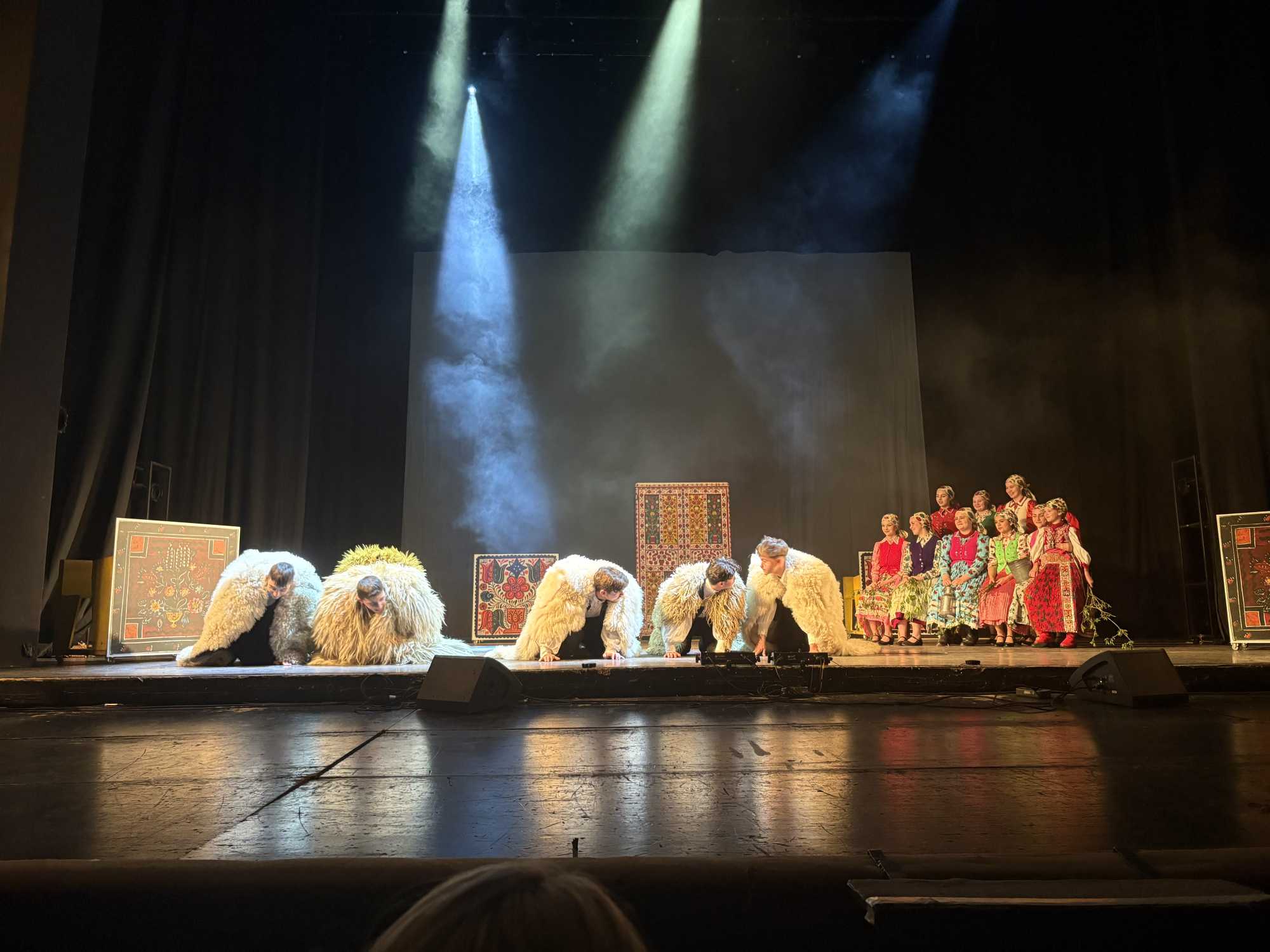 A mérai juhmérés is megelevenedett a színpadon.