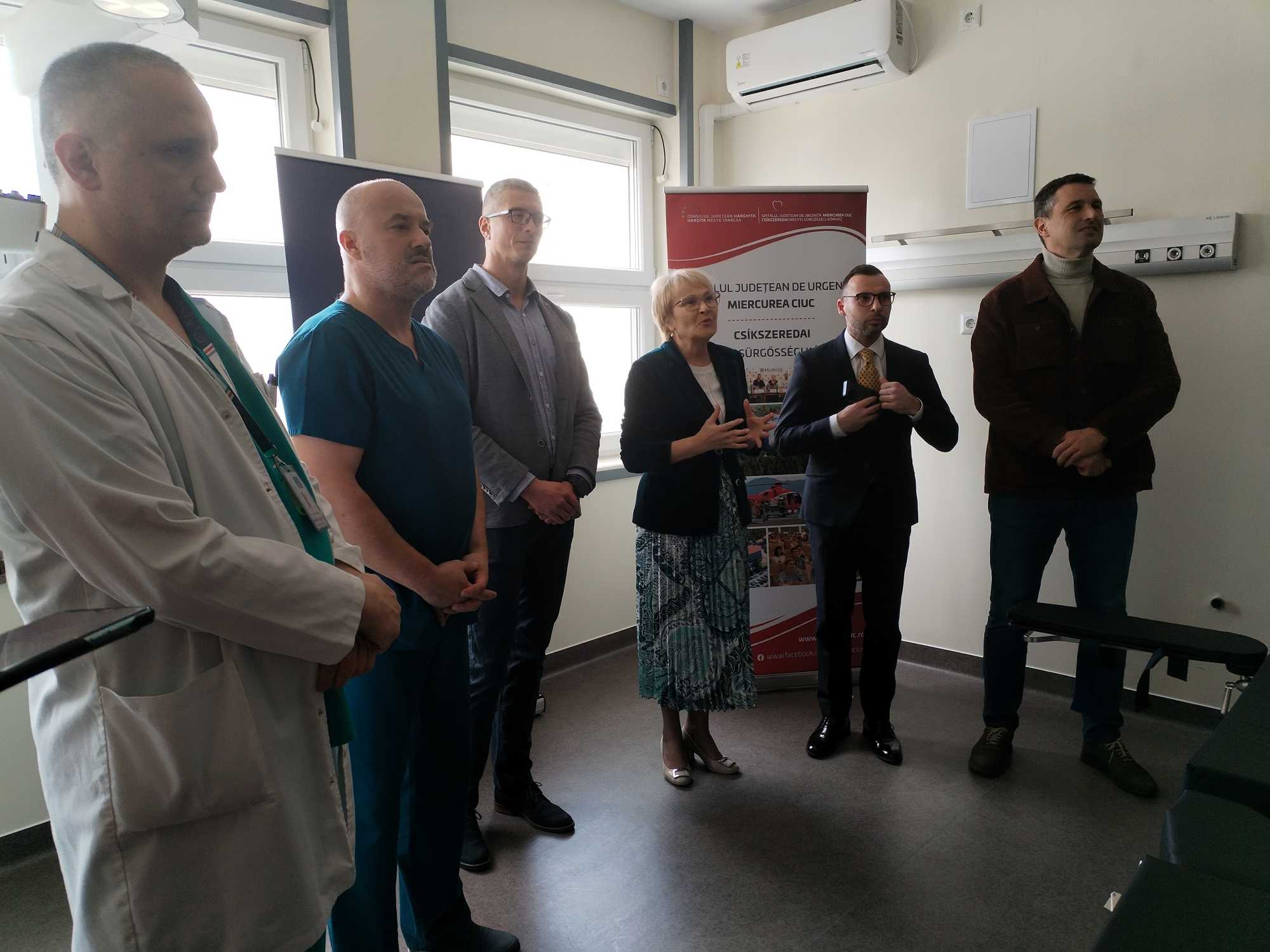 Dr. Albert Claudiu, Dr. Hompoth György, Stekbauer Zsombor, Dr. Konrád Judit, Bíró Barna Botond, Tánczos Barna. | Fotók: F.E.