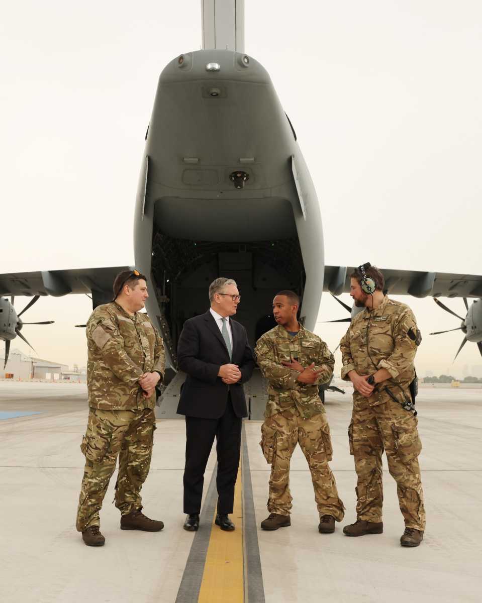 A Közel-Keleten járt. | Fotó: Keir Starmer Facebook-oldala