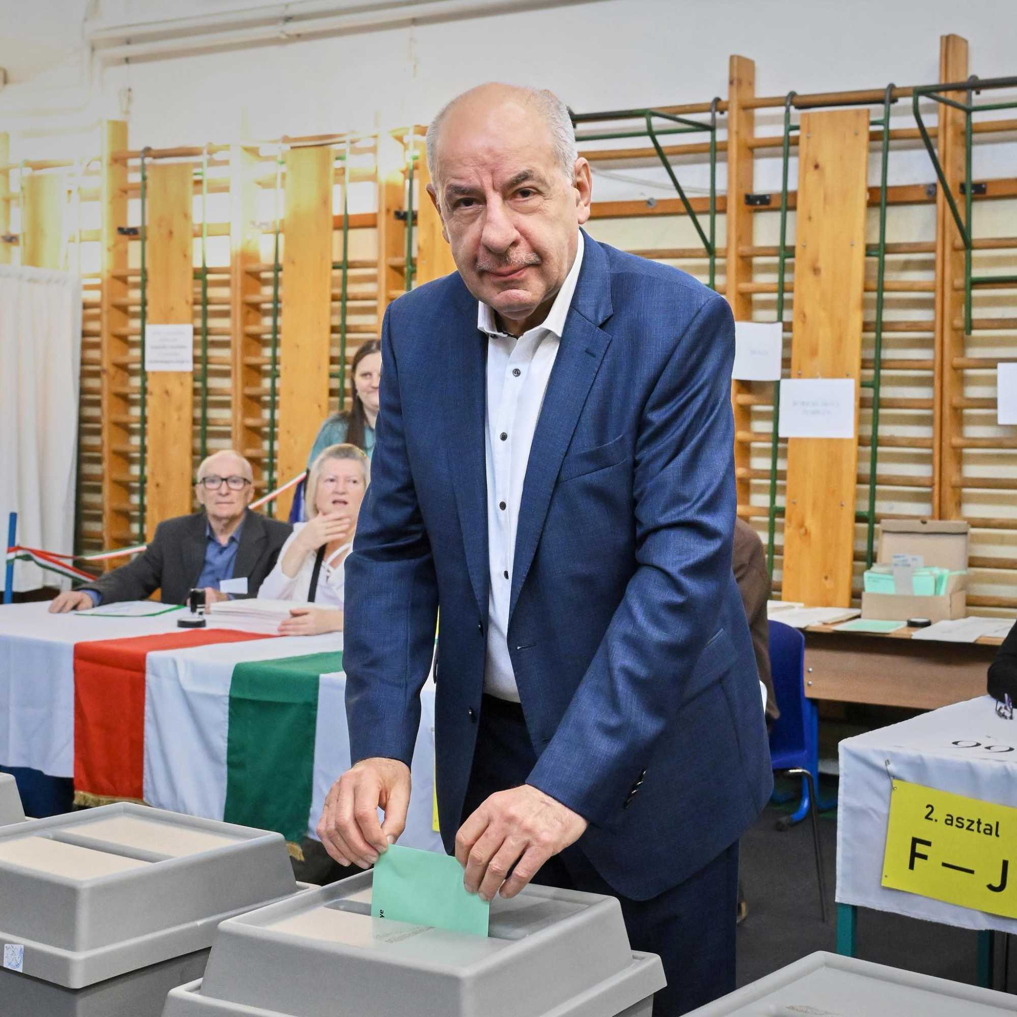 A köztársasági elnöki szavazásra buzdított | Fotó: Sulyok Tamás Facebook-oldala