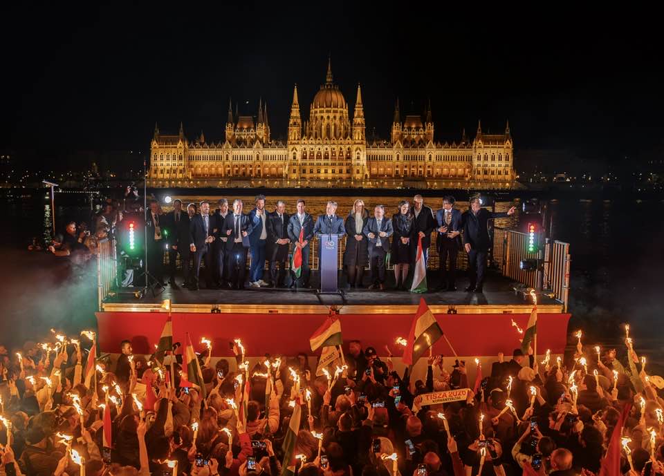 Az elemző szerint nem lesz könnyű helyzetben Magyar Péter Fotó: Magyar Péter Facebook oldala