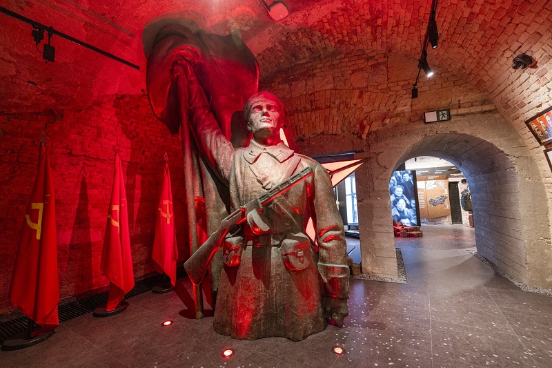 „A kiállítás szellemében és jellegében is a Terror Háza vonalát követi” l Fotó: Válasz Online/Kárász Karolina/Várkapitányság