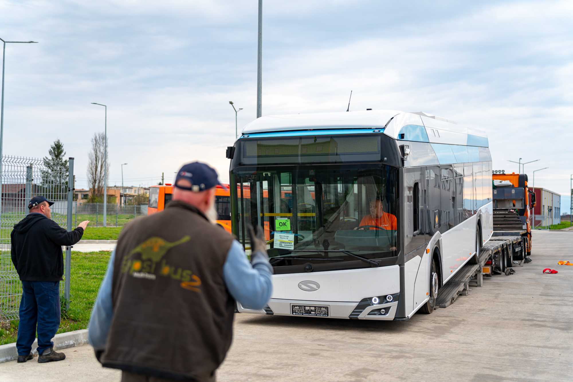 Új elektromos buszok érkeznek | Fotók: Sepsiszentgyörgy Önkormányzata