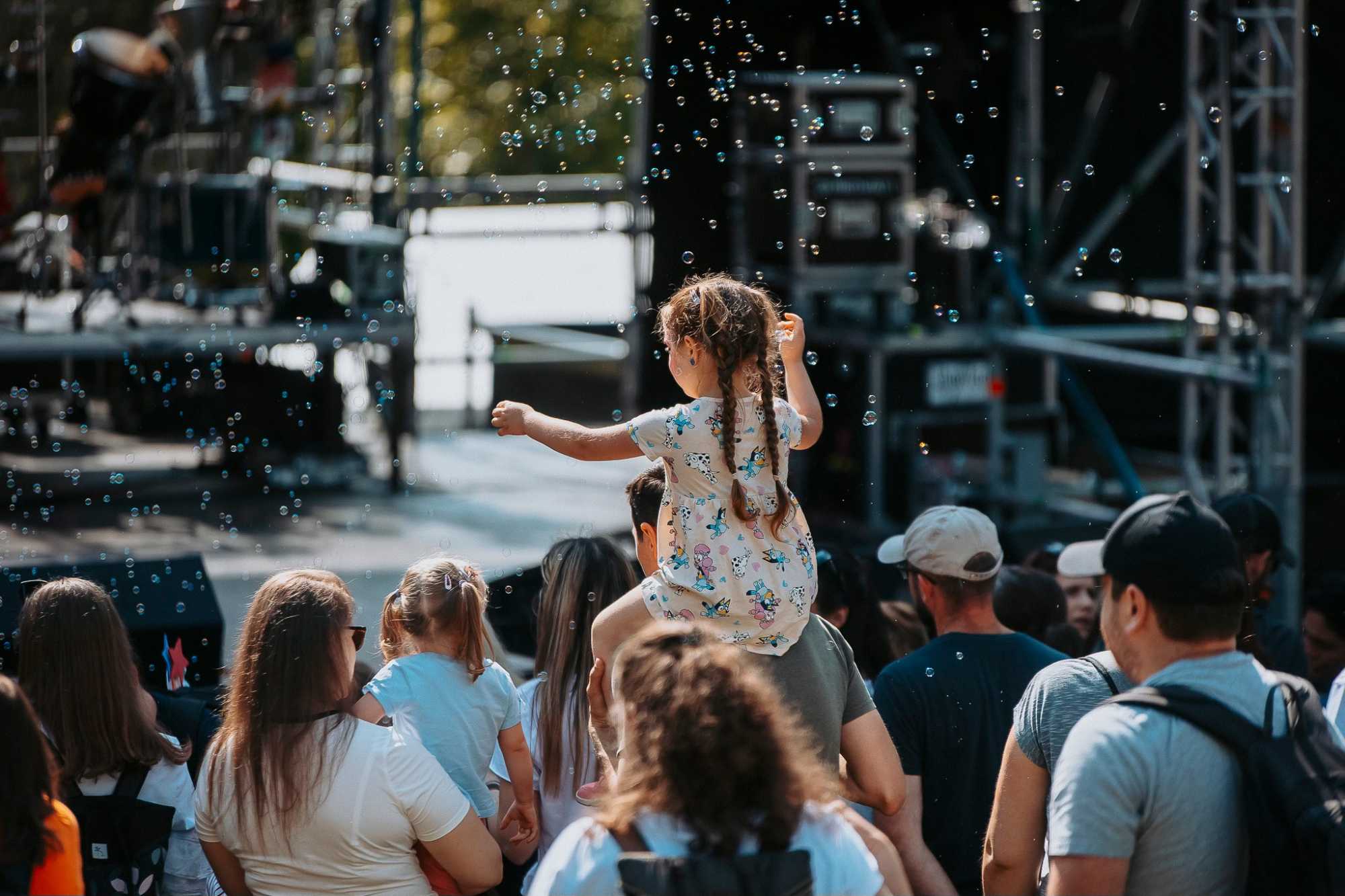 Bevált a gyereknapi rendezvény. 