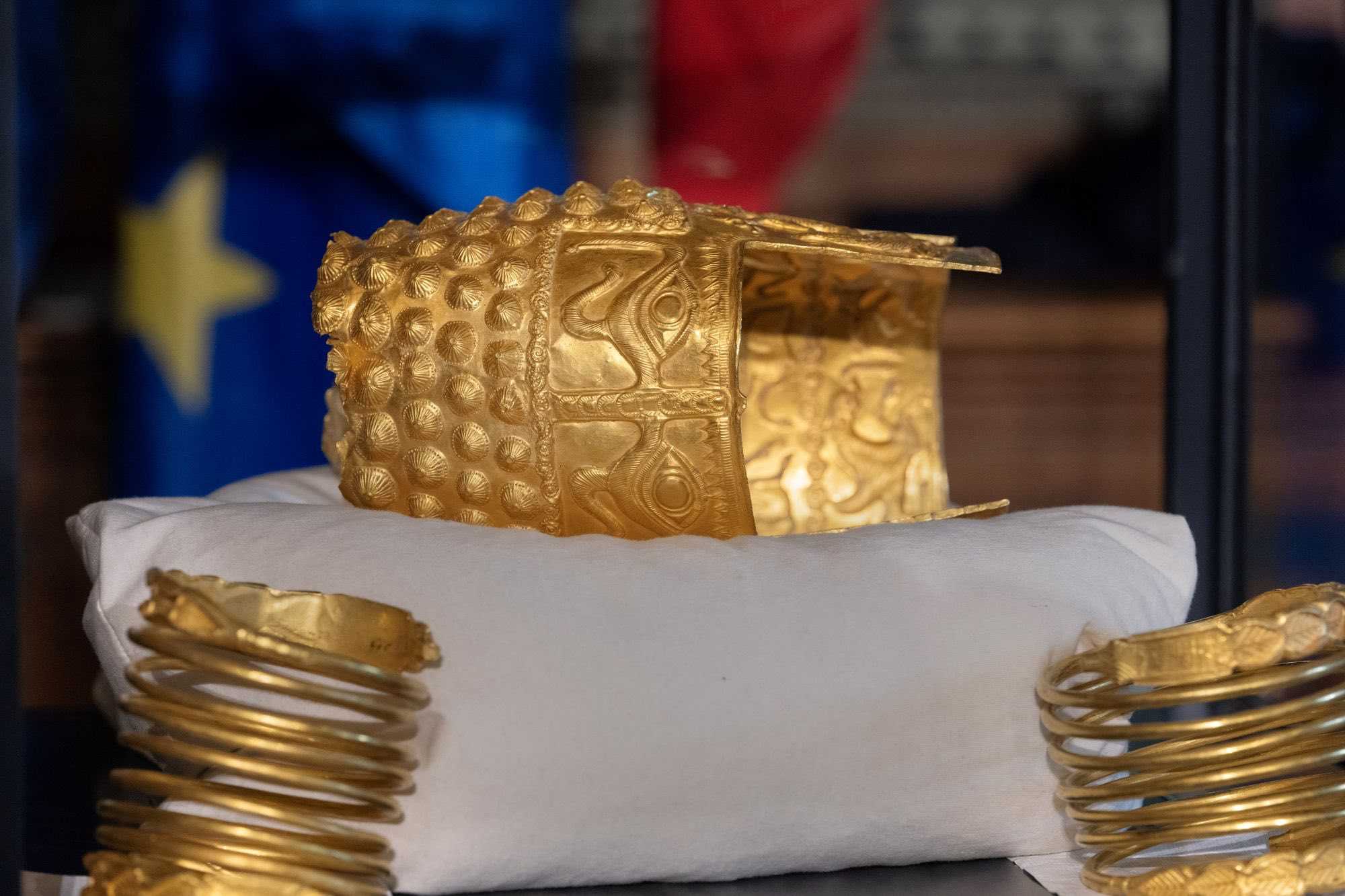 A tíz nap lejárta után megkezdik a sisak restaurálását | Fotó: Muzeul Național de Istorie a României/Facebook