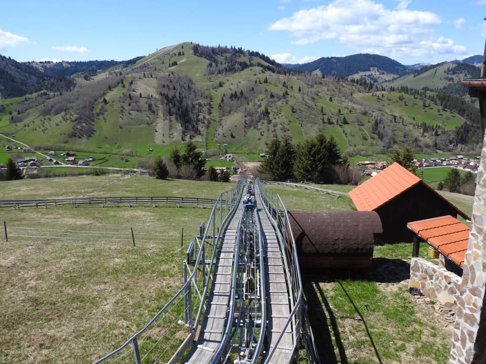 A gyimesfelsőloki bobpálya. | Fotó: Skigyimes Complex