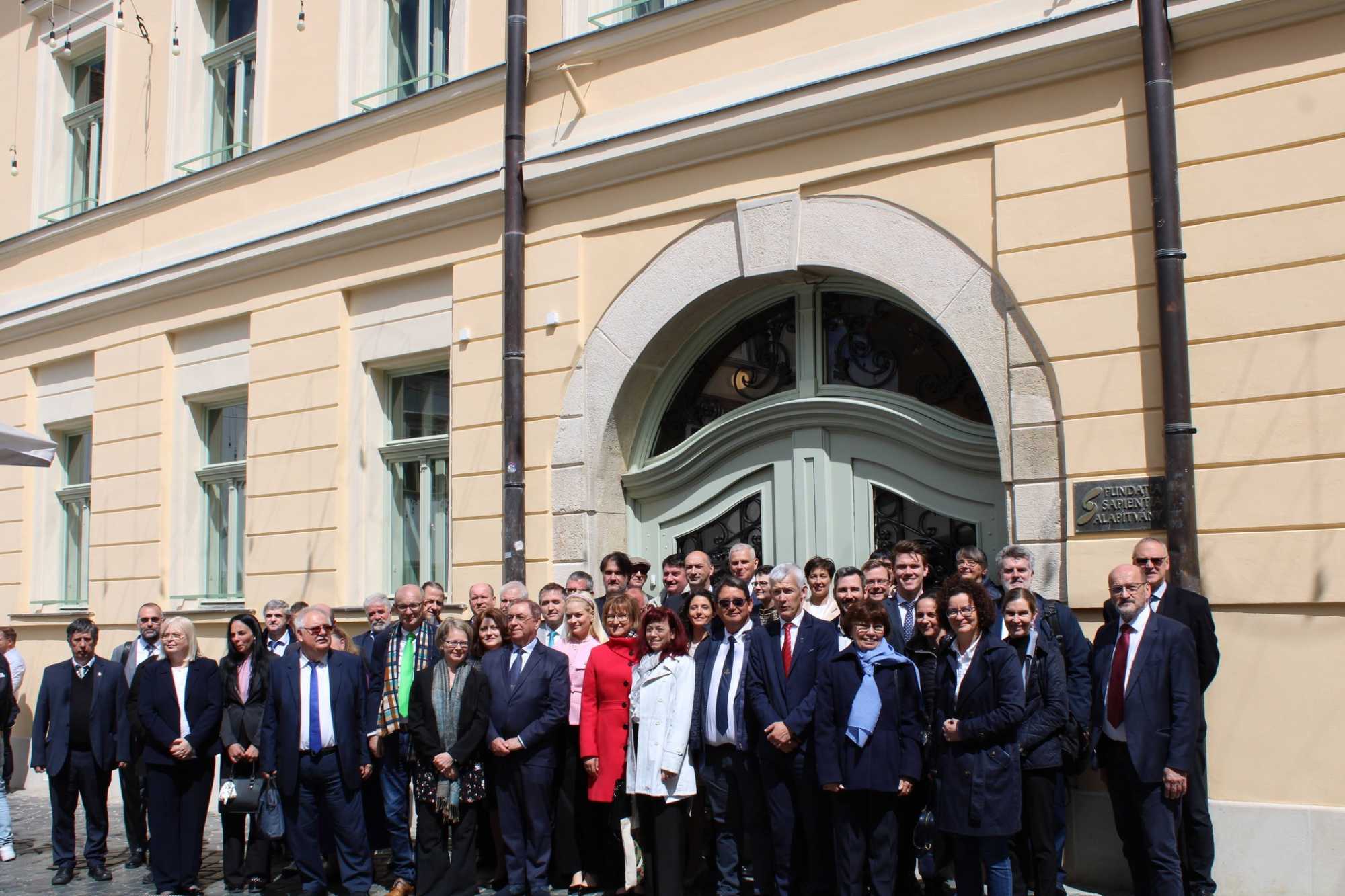 Magyar felsőoktatási intézmények képviselői találkoztak. | Fotó: Sapientia EMTE Facebook-oldala