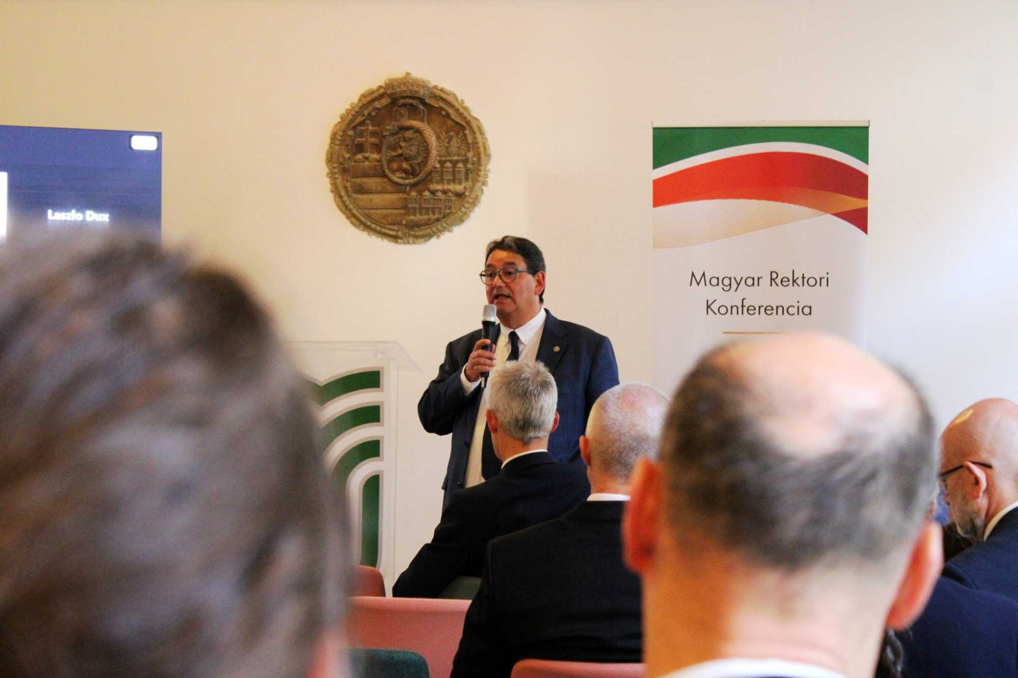 Dr. Merkely Béla MRK-elnök. | Fotó: Sapientia - EMTE 