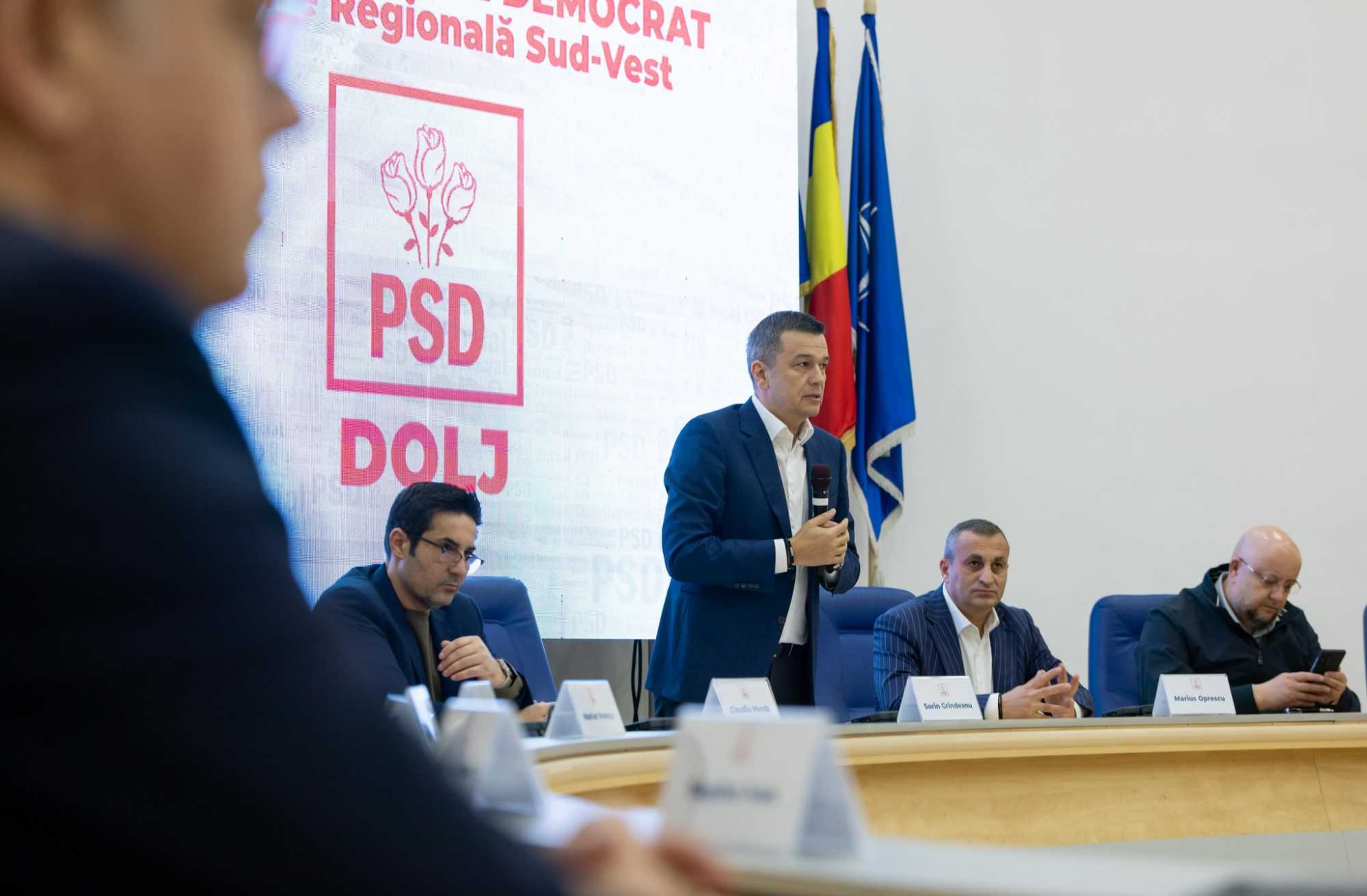 Sorin Grindeanu nem bizonyult elég engedelmesnek Fotó: a PSD Facebook oldala 