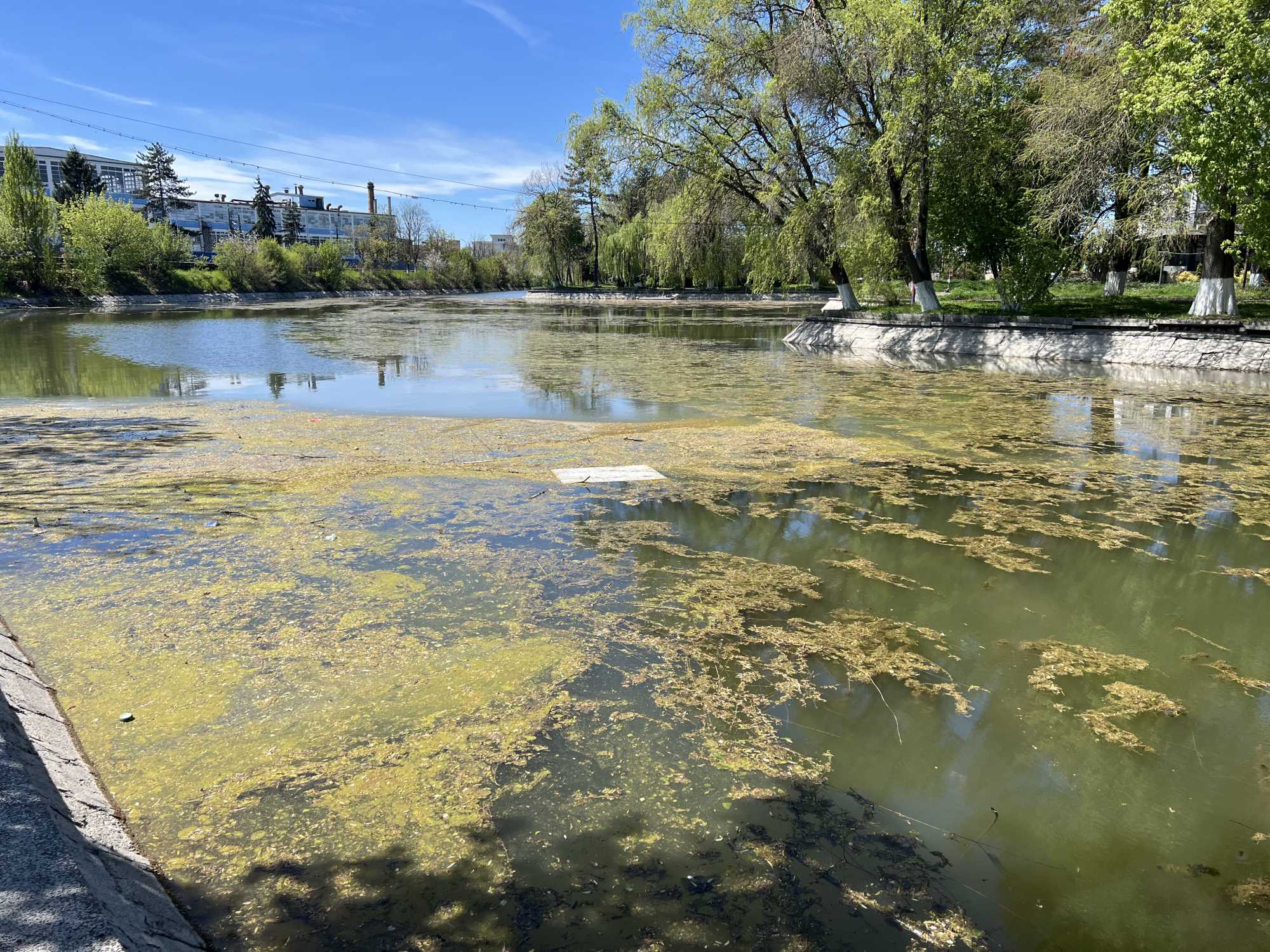 A csónakázó jelenleg használhatatlan | Fotó: Rákóczi Kinga