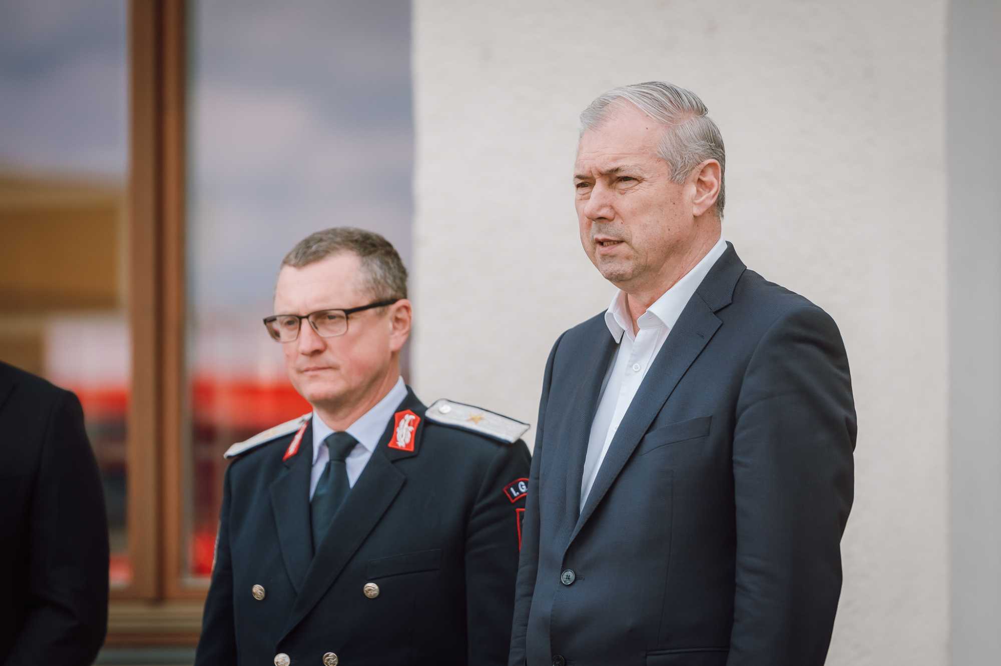 Handrea Călin-Ioan és Péter Ferenc | Fotó: Bereczky Sándor. A Maros Megyei Tanács tulajdona