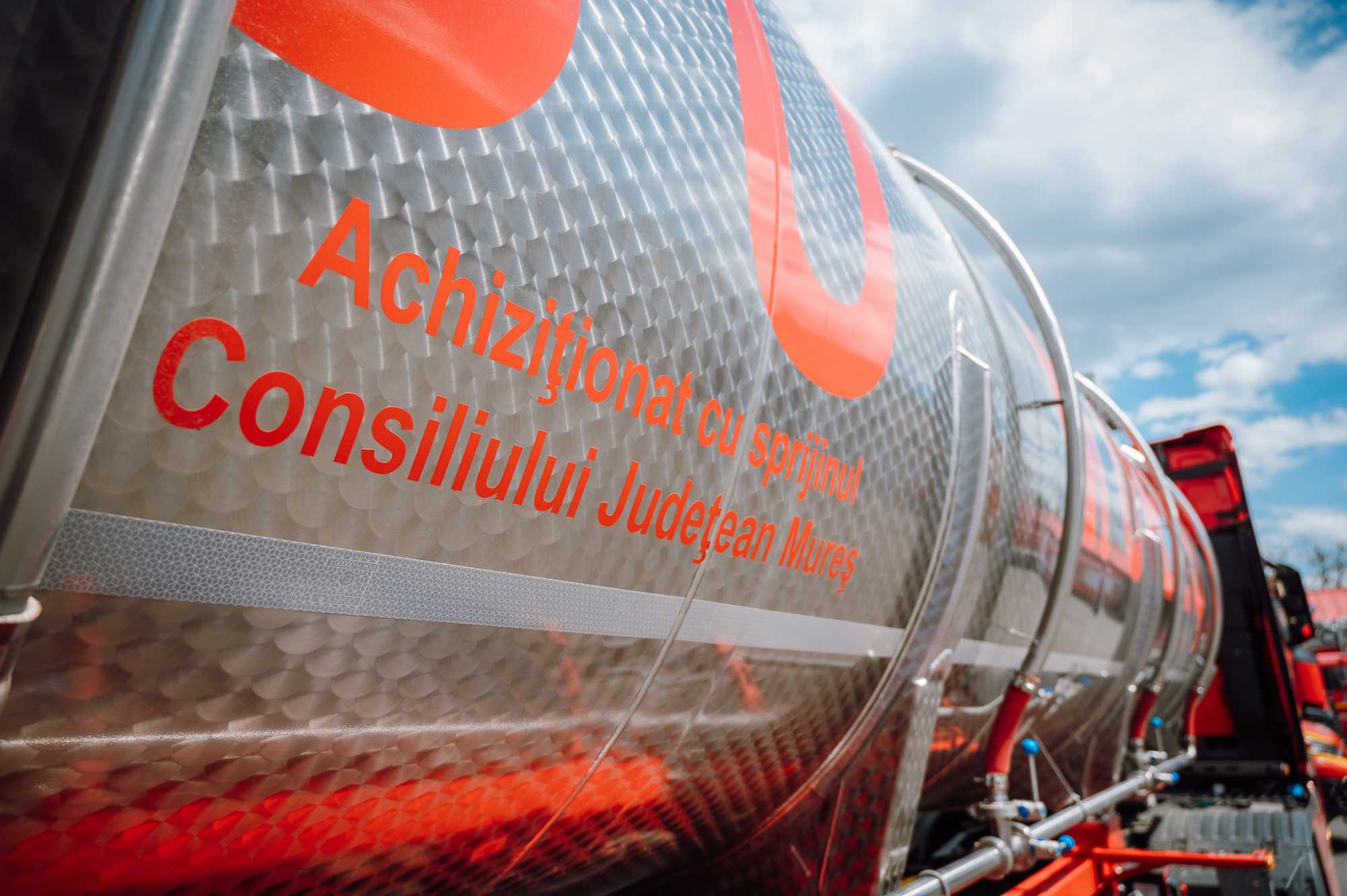 Nagykapacitású víztartály| Fotó: Bereczky Sándor, a Maros Megyei Tanács tulajdona 