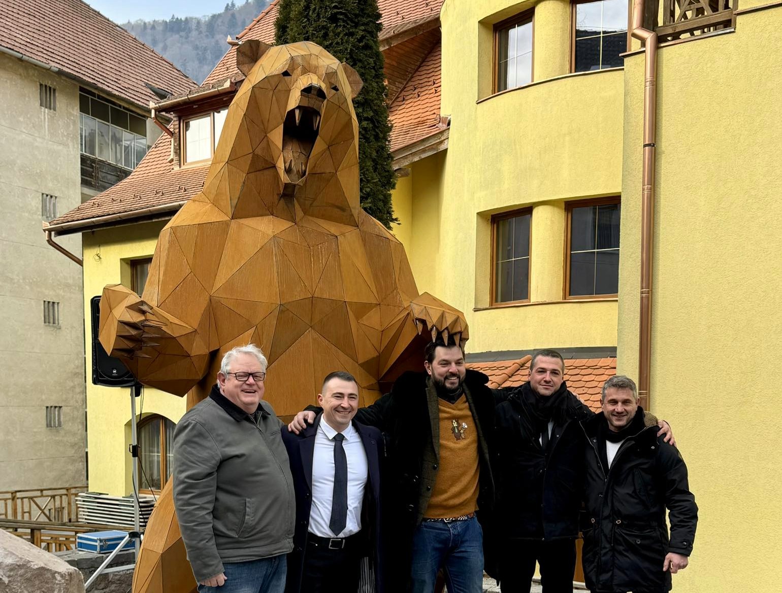 Tusnádfürdő legújabb látványossága. | Fotó: Borbély Lénárd Facebook-oldala.