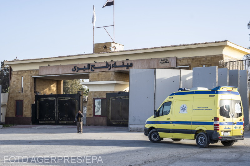 A rafahi határátkelő | Fotók: Agerpres/EPA