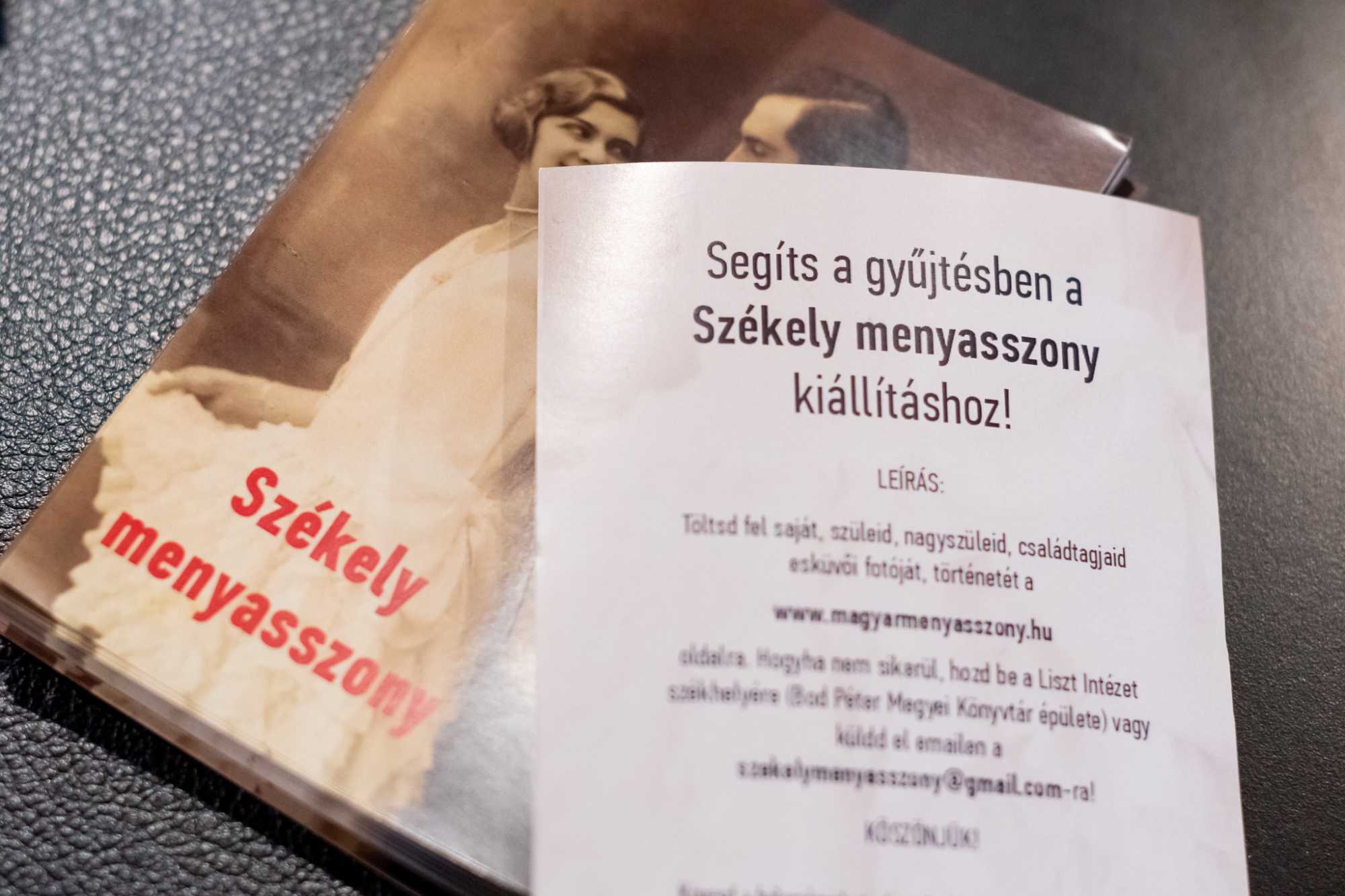 A Székely menyasszony kiállítás is látható lesz.