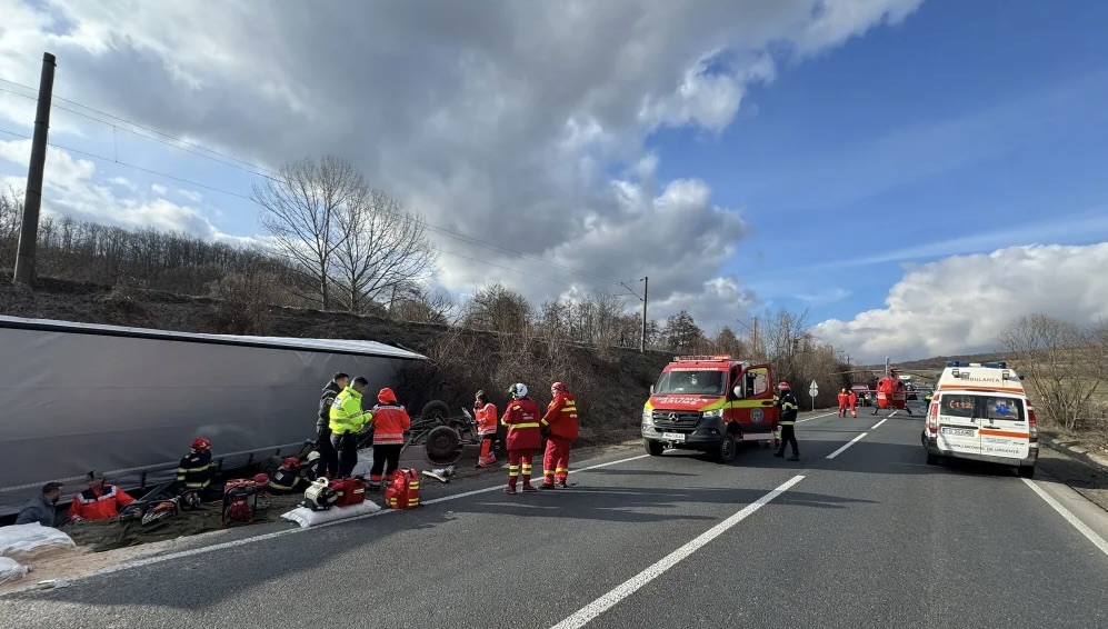 Halálos baleset Krassó-Szörény megyében | Fotó: ISU