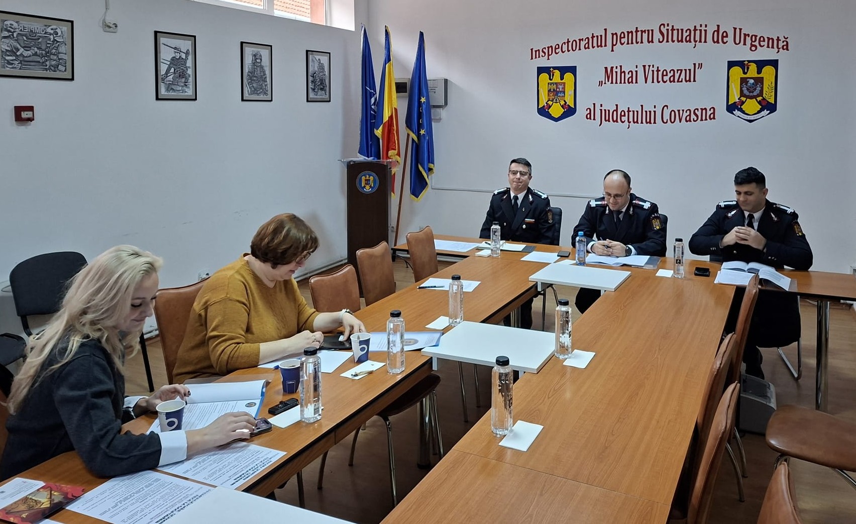 Mérleget vontak | Fotó: Kovászna megyei katasztrófavédelem