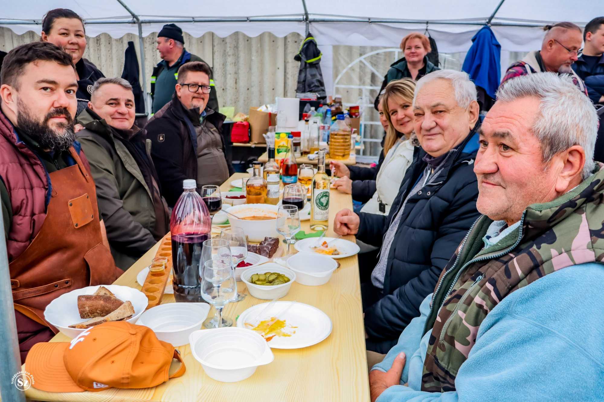 A jó hangulat az egyik oka, ami miatt az első böllérverseny nem az utolós Szilágyballán | Fotó: Kulcsár Mária 