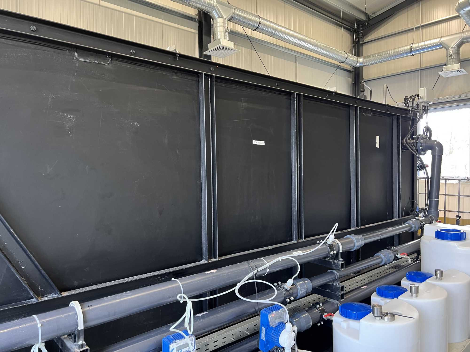 A küküllőszéplaki vízüzem már működik | Fotó: Rákóczi Kinga