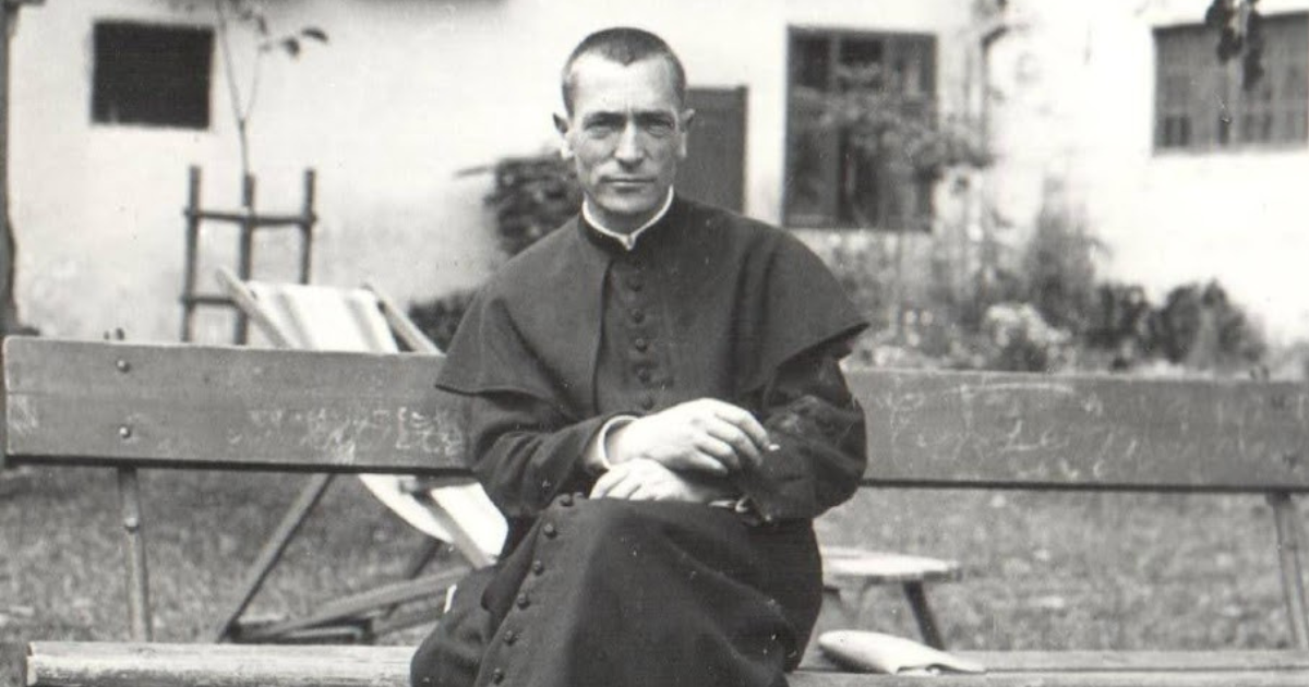 A fiatal Márton Áron. | Fotó: a Gyulafehérvári Érsekség tulajdona