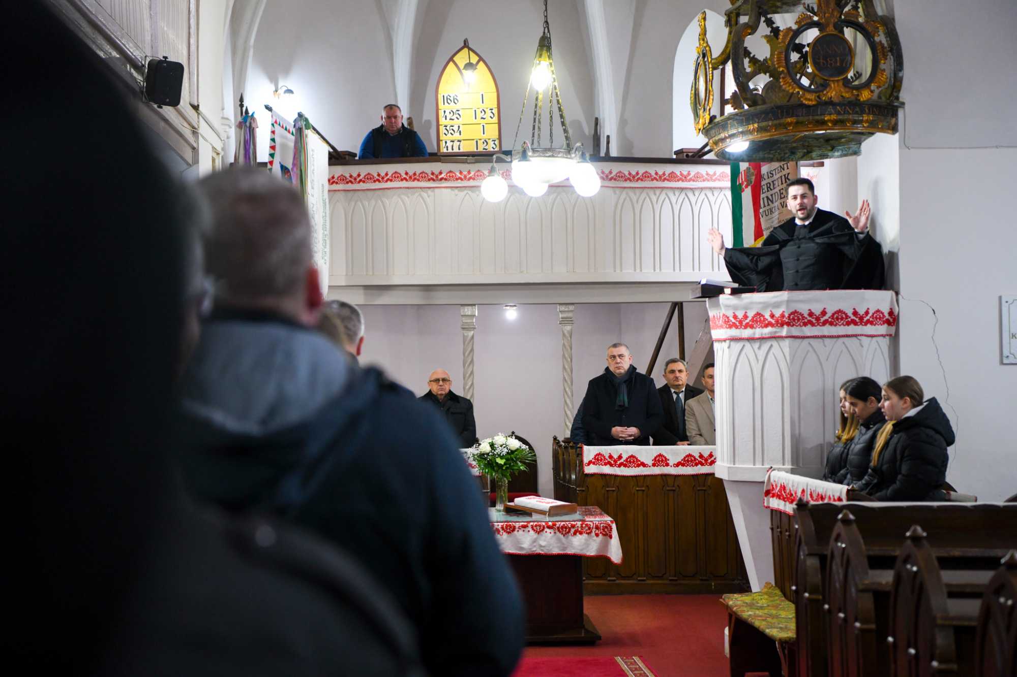 A halmi református templomban gyűltek össze | Fotó: Czinzel László