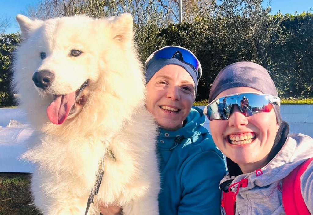 Az olimpiai bajnok kutyáját mindenki szereti | Fotó: Magda Rusu/Facebook