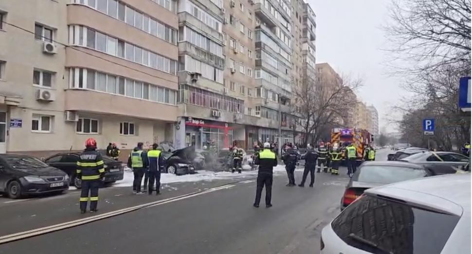 Itt történt a bukaresti tragédia | Fotó: Ilfov Megyei Katasztrófavédelmi Felügyelőség 