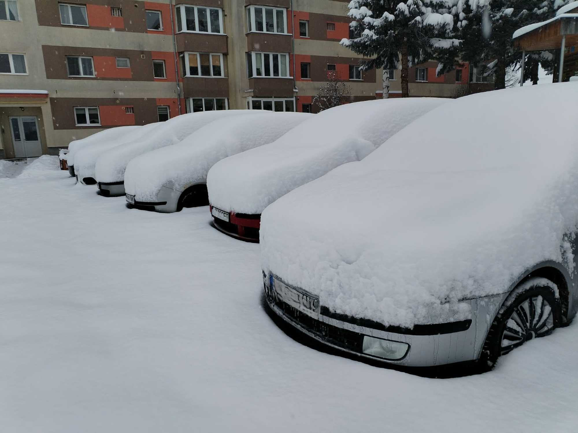 Nehezen indult el az élet szerdán reggel. | Fotó: Farkas Endre