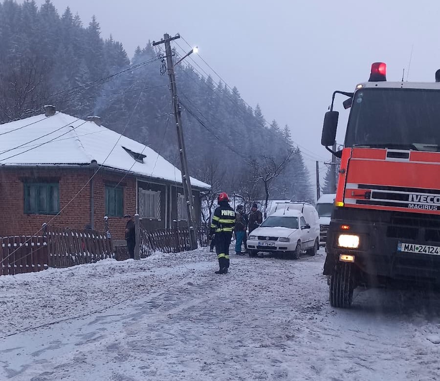Az áramszolgáltató szakembereit is riasztották | Fotó: ISU Harghita
